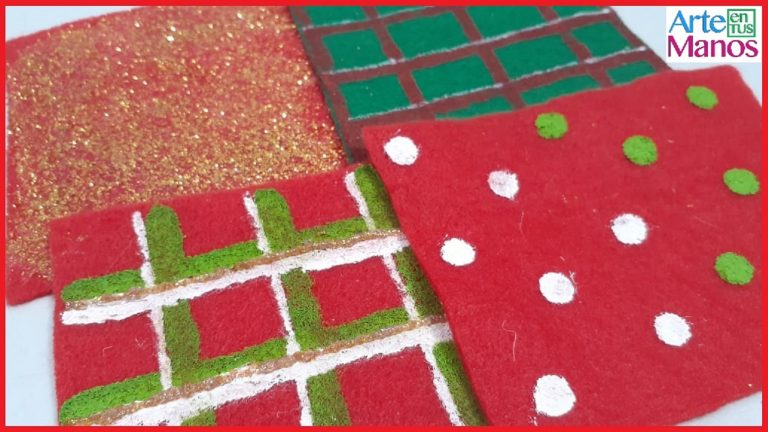 Cómo Personalizar tu Fieltro para Tus Muñecos Navideños