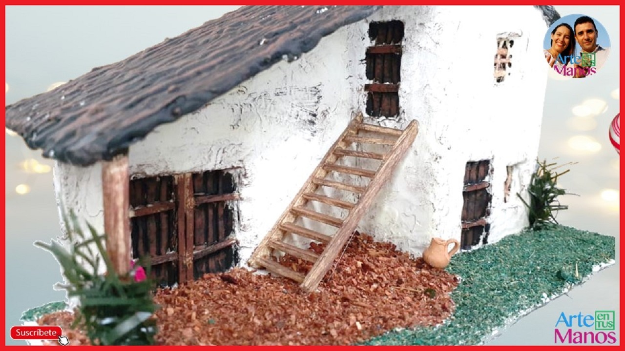 Casas para Pesebres y Belenes Paso a Paso ATM - Arte en Tus Manos con