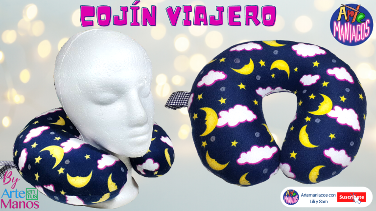 Cojín Viajero para el Cuello, Fácil con Artemaníacos